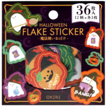 Okini Halloween Characters Die-Cut Sticker Sack