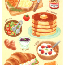 Gaia Savory Time Treats Sticker Sheet