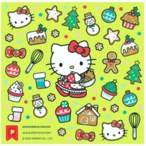 Hello Kitty & Friends Gingerbread Cookies Sticker Sheet