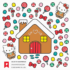 Hello Kitty & Friends Gingerbread House Sticker Sheet