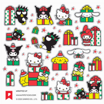 Hello Kitty & Friends Wrapped Up Sticker Sheet