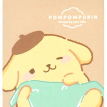 Sanrio Pom Purin Blanket Mini Memo Pad