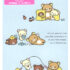 San-x Rilakkuma Happy Everyday Mini Envelope Set