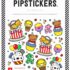 Cute Circus Celebration Sticker Sheet