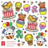 Cute Circus Celebration Sticker Sheet