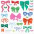 Happy Holidays Gift Bows Sticker Sheet