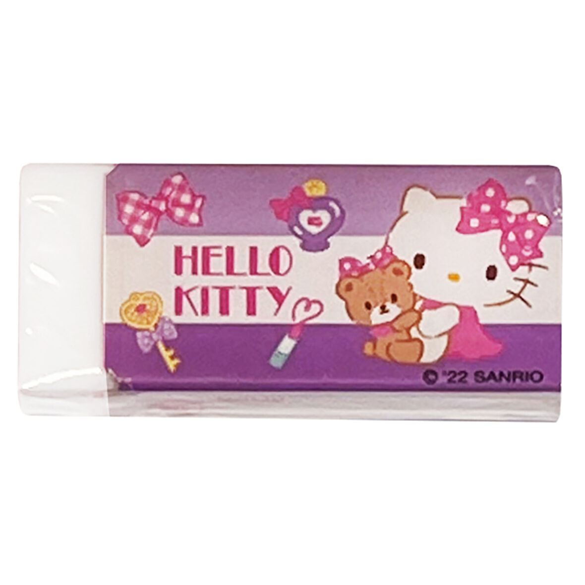 Sanrio Hello Kitty Stripes Block Eraser