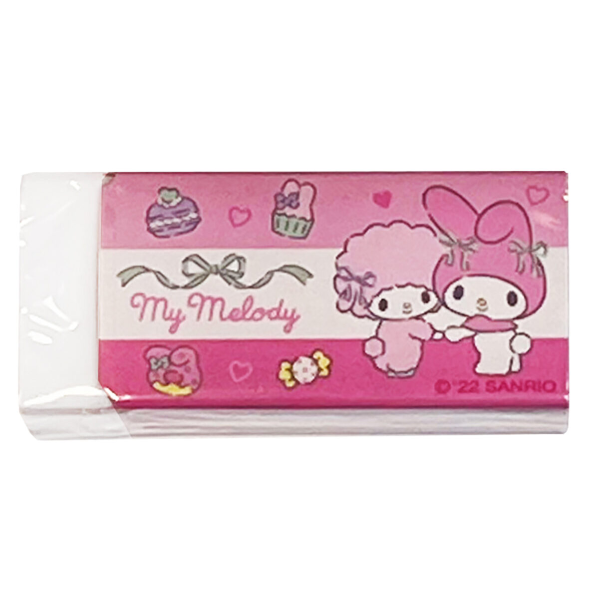 Sanrio My Melody Stripes Block Eraser