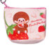 Monchhichi Fruit Parlor Mini Zippered Pouch: Strawberries