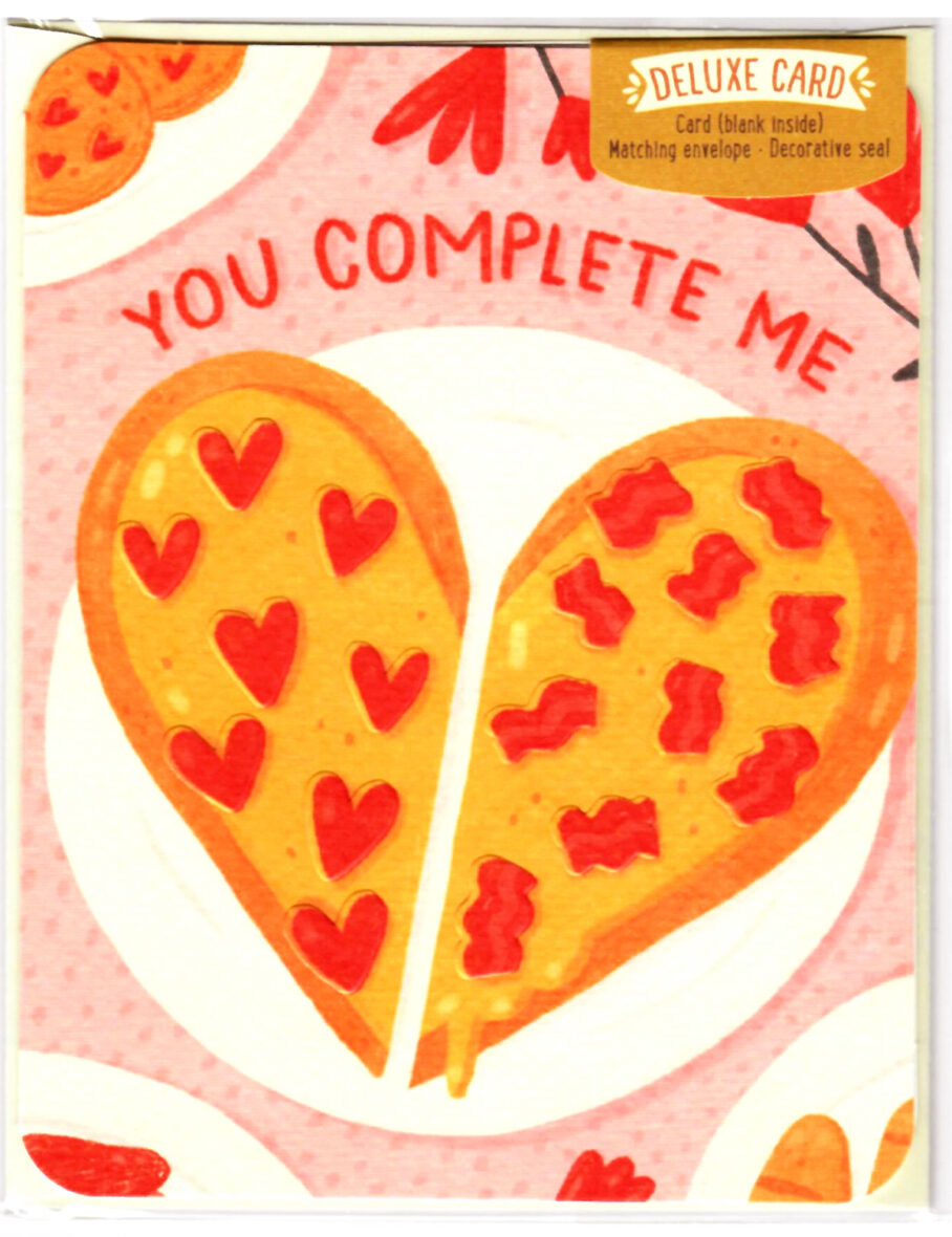 Studio Oh! Pizza My Heart Deluxe Card w/ Sticker