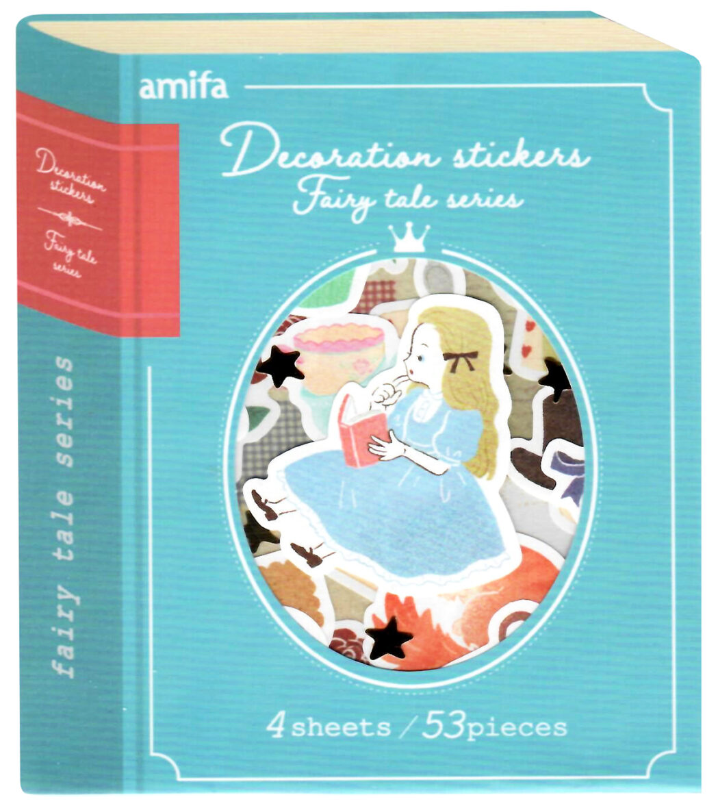 Amifa Alice in Wonderland Die-Cut Sticker Sack