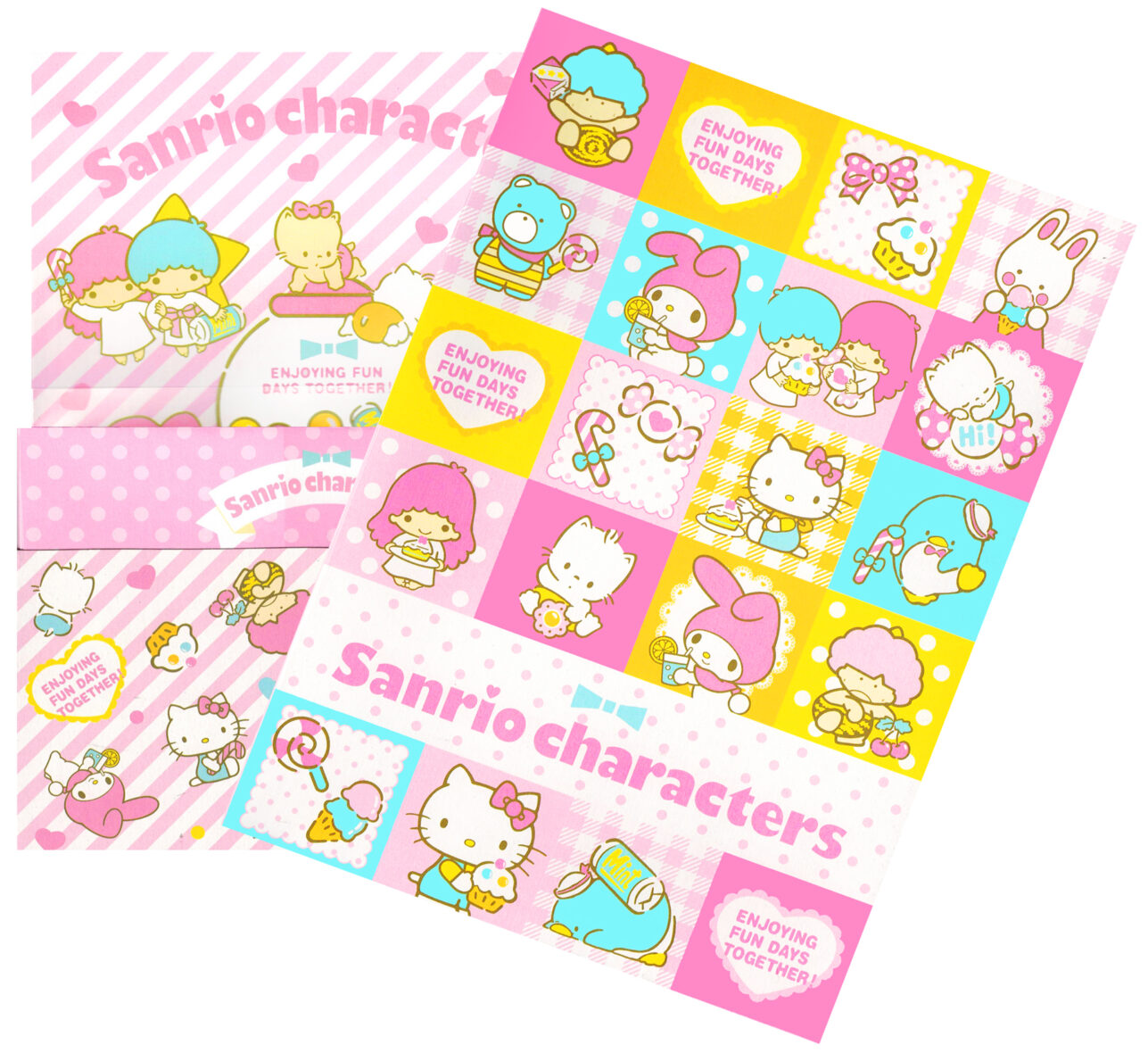Sanrio Character Friends Folder Letter Set w/ Stickers