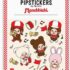 Monchhichi Music Band Die-cut Sticker Sheet
