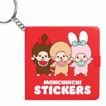 Monchhichi Friends Forever Mini Sticker Book Key Chain
