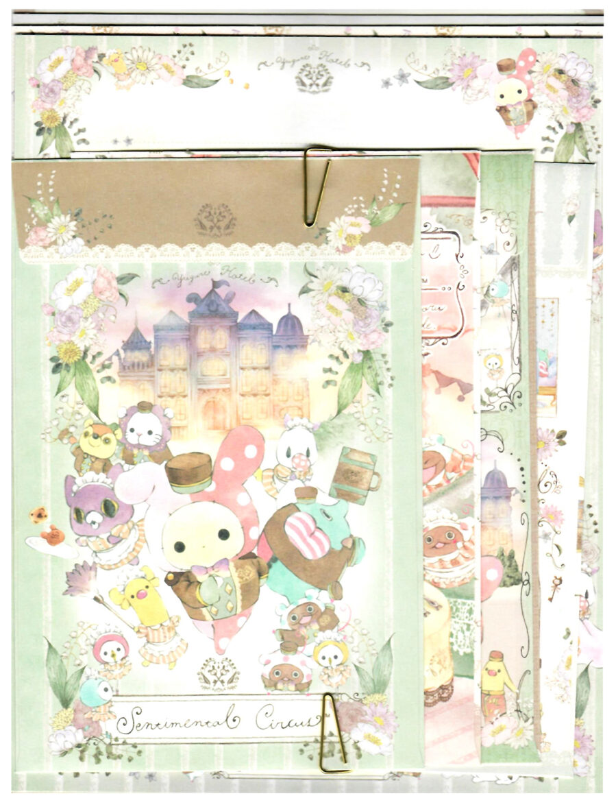 San-x Sentimental Circus Dream Castle Letter Set
