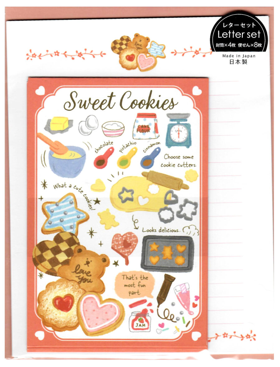 Gaia Sweet Cookies Letter Set