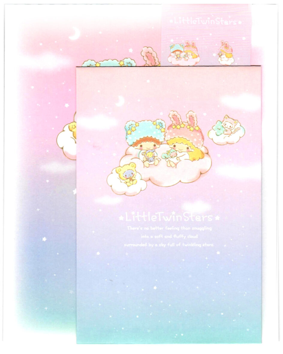 Sanrio Little Twin Stars Pets Letter Set w/ Stickers