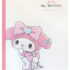 Sanrio My Melody Ribbons B5 Graph Notebook