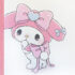 Sanrio My Melody Ribbons B5 Graph Notebook