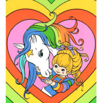 Rainbow Brite & Starlite Mini Notebook w/ Stickers
