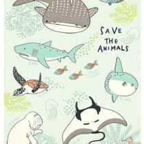 Shinzi Katoh Ocean Life Postcard