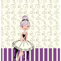 Shinzi Katoh Ballet Pose Postcard