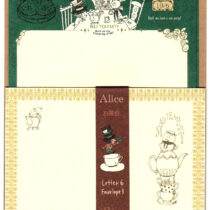 Shinzi Katoh Alice Mad Tea Party Letter Set