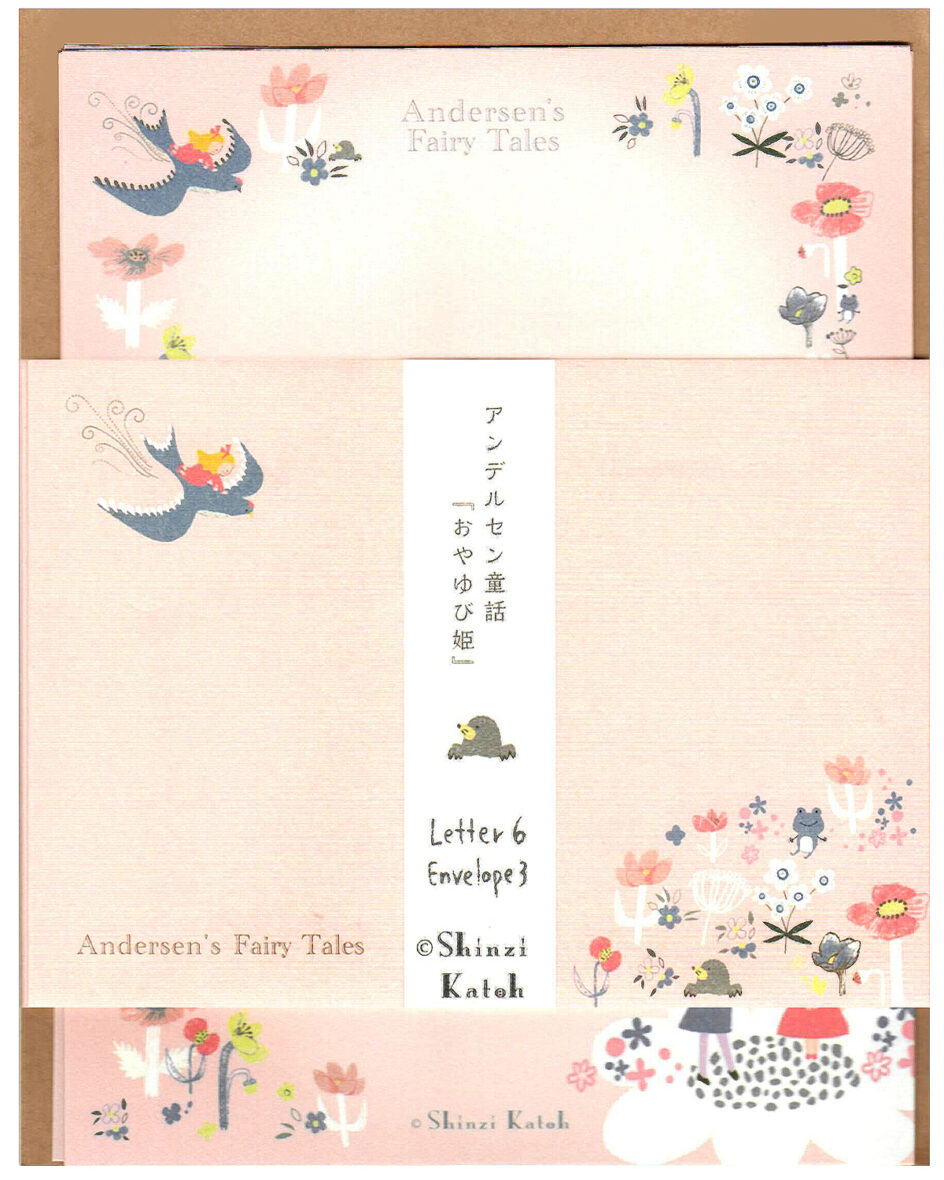 Shinzi Katoh Roses & Sparrows Letter Set