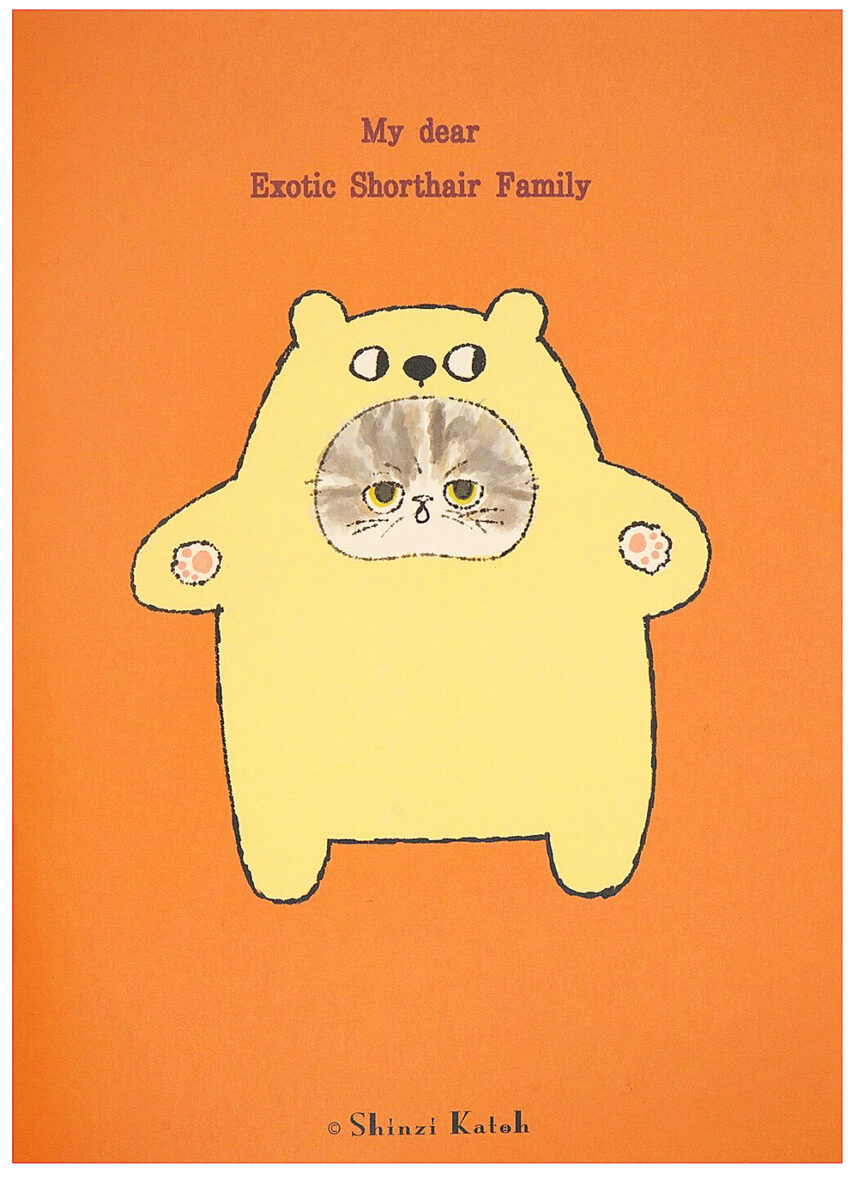 Shinzi Katoh Exotic Short-hair Cat A5 Notebook