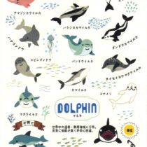 Shinzi Katoh Zoo Idol Sticker Sheet: Dolphins