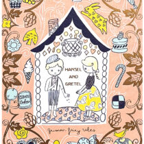 Shinzi Katoh Hansel & Gretel Gold Foil Postcard