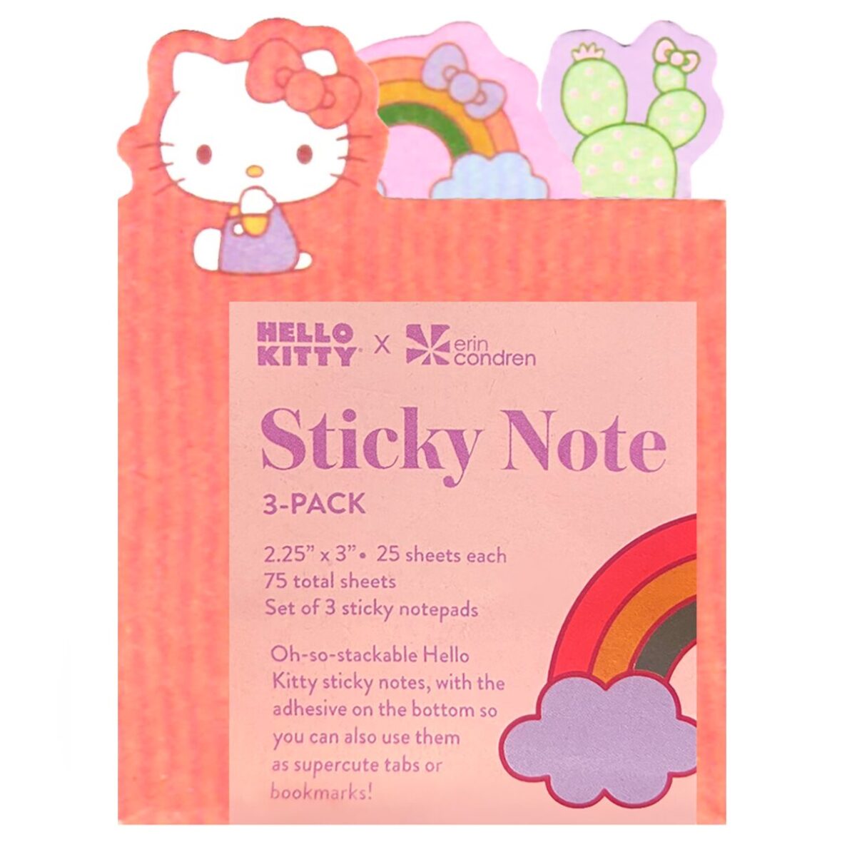 Hello Kitty x Erin Condren Petite Sticky Memo Set