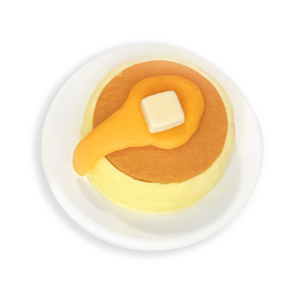 Iwako Retro Diner Mini Eraser: Short-Stack Pancakes