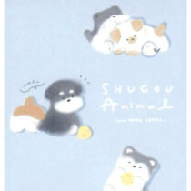 Q-Lia Shugou Puppies Mini Memo Pad
