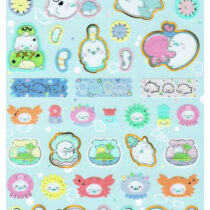 San-x Mamaegoma Ocean Party Sticker Sheet