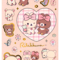 San-x Rilakkuma Lovely Beauty Sticker Sheet