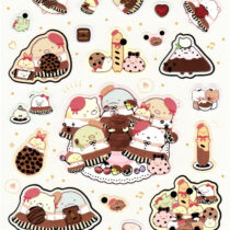 San-x Sumikko Gurashi Chocolate Fair Sticker Sheet
