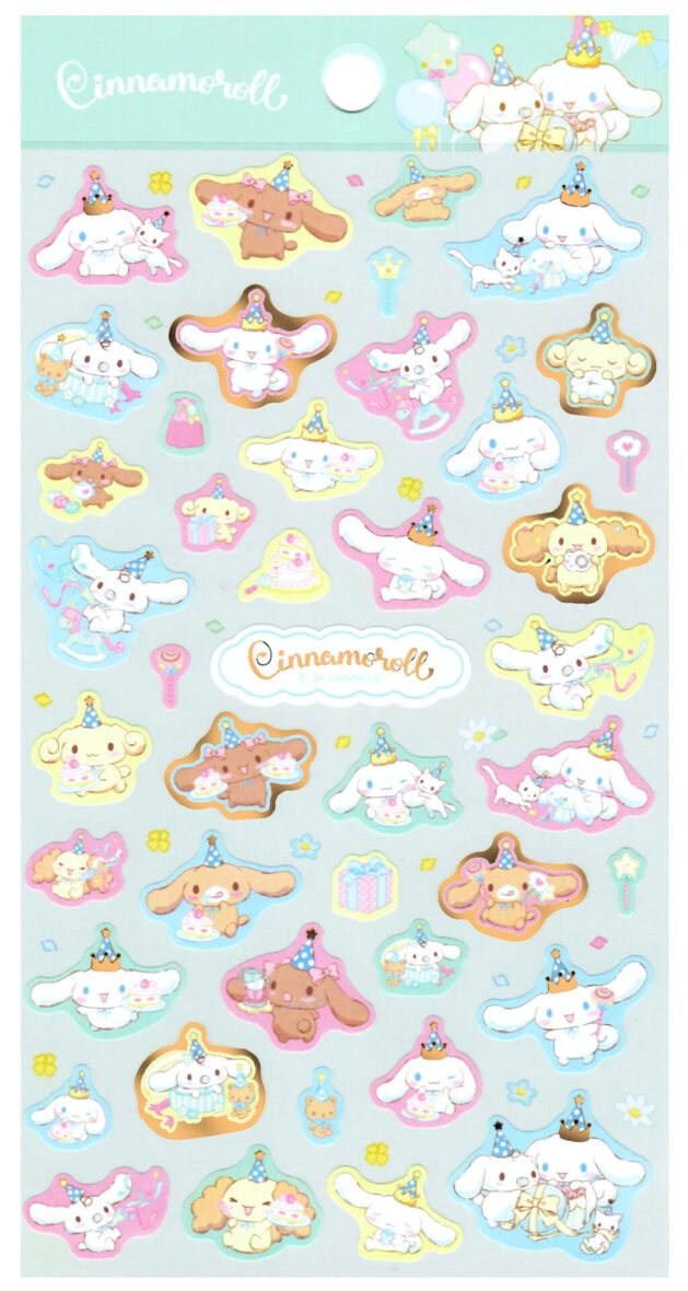 Sanrio Cinnamoroll Party Jumbo Sticker Sheet