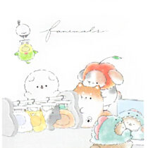Crux Fanimals Costume Party Mini Memo Pad