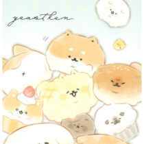 Kamio Puppy Muffins Mini Memo Pad