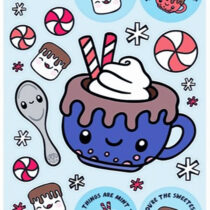 Peppermint Cocoa Scratch n' Sniff Sticker Sheet