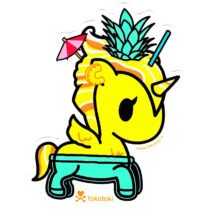 Tokidoki Aloha Swirl Jumbo Die-Cut Glossy Sticker