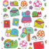 Happy Snail Mail Kawaii Sticker Sheet