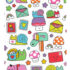 Happy Snail Mail Kawaii Sticker Sheet