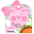 Nekoni Sparkle Pig Pals Die-Cut Sticker Sack