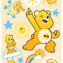 Care Bears Funshine Lemon Scratch n' Sniff Sticker Sheet
