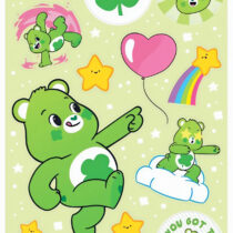 Care Bears Lucky Green Apple Scratch n' Sniff Sticker Sheet