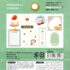 Gaia Dainty Café Jumbo Die-Cut Sticker Sack