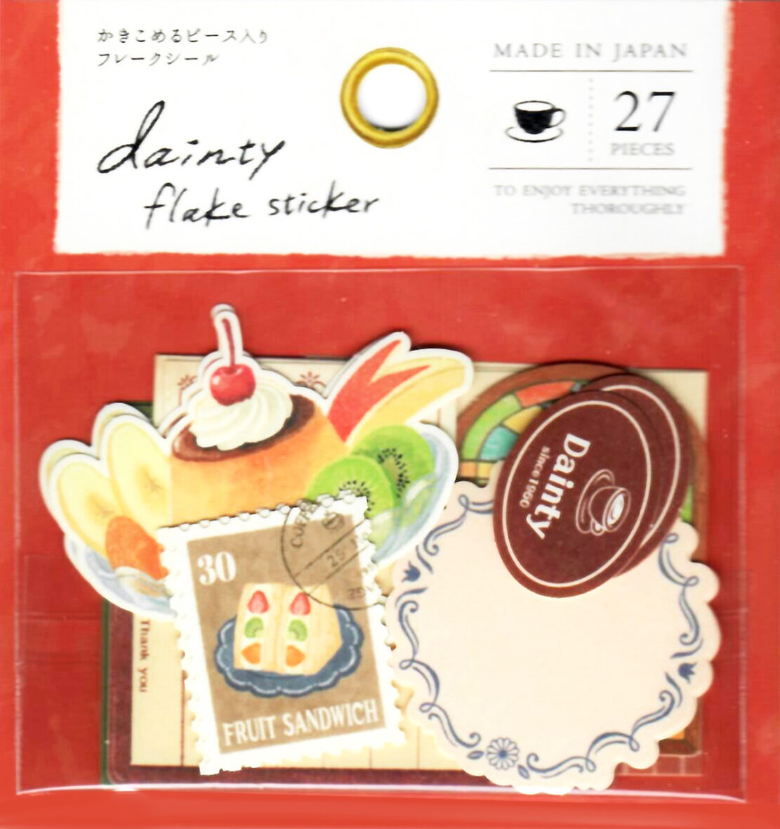 Gaia Dainty Soda Shop Jumbo Die-Cut Sticker Sack