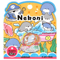 Nekoni Pirate Sharks Die-Cut Sticker Sack